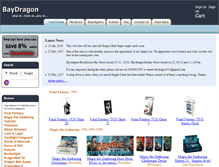 Tablet Screenshot of baydragon.co.nz